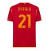 Maillot de foot AS Roma Paulo Dybala #21 Domicile vêtements 2023-24 Manches Courtes